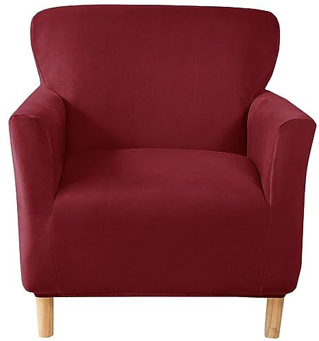 ZEaink Stretch Sesselbezug Sesselhusse Spandex Jacquard Elastische Sofaüberzug Clubsessel Sessel Bezug, Passender Weicher Möbelschutz Sitzbezug Für Sessel Mit Armlehne Hussen Für Sessel (Color : #29)