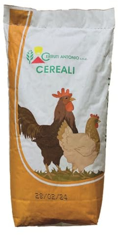 Pienso Mixto para Pollos, pienso a Base de Cereales para gallinas, Pollos, Pavos, Gansos y Aves de Corral. 10 Kilos