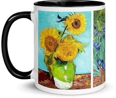 Taza artística de 325 ml – Taza inspirada en obras famosas y pinturas clásicas – Idea de regalo para amantes del arte – Varios diseños