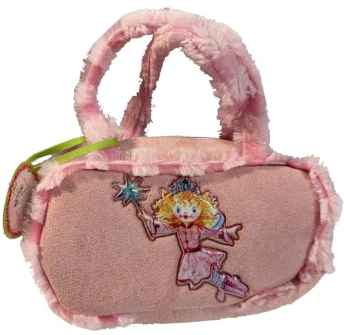 alles-meine.de GmbH Kinder Tragetasche - Prinzessin Lillifee - Tasche - Plüsch - Plüschtasche Handtasche Fee Prinzessinnen Mädchen - Kindertasche Tragetasche Henkeltasche Plüscht..