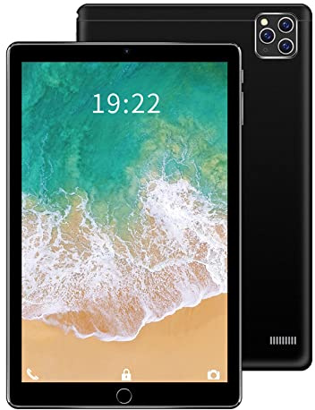 De Escritura Niña 10.1 Pulgadas Android 8.1 Teléfono 3G con 16GB de Almacenamiento Tarjeta SIM Cámara de 2MP WiFi GPS Quad Core Pantalla táctil Soporte Llamada telefónica 3G Ofertas (Black, One Size)