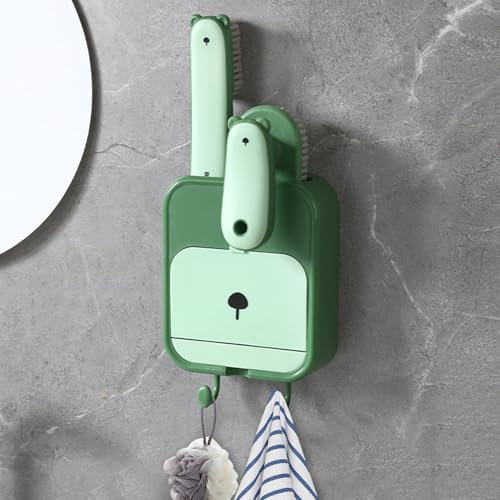 Seifenhalter Magnet, Seifenhalter mit Magnet ohne Bohren (Saugnapf), Magnethalter für Seifen, Magnetische Seifenablage, Magnetseifenhalter für Dusche, Badewanne, Waschbecken, Bad und Küche (Grün)