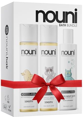 Gel detergente, shampoo e schiuma da bagno per bambini, senza parabeni, microplastica, solfati e siliconi, lenisce la pelle delicata, delicata sugli occhi e sensitiva, innocuo per corpo, viso e