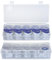 JynJyn 2-Pack Contact Lens Organizer Case, Portable Storage Case for Daily Disposable Contact Lenses, Holds 30 Lenses Each, 30 Days Total