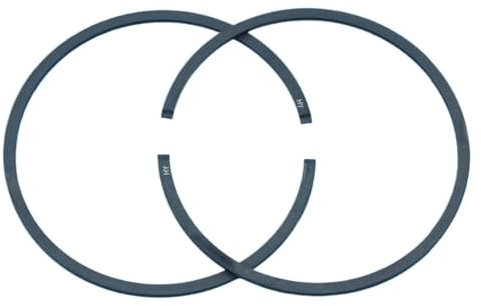 MKVAXR 2 Stück 50 mm x 1,2 mm Kolbenringe, for STIHL 044 MS440 MS441 TS410 TS420 Kettentrennsäge 1128 034 3000 Kolbenring-Ring-Satz