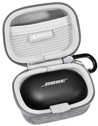RLSOCO Tasche für Bose QuietComfort Earbuds 2024 (Nur Tasche) - Grau