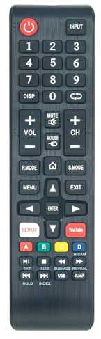 AULCMEET Telecomando,Nuova ine del telecomando per fit for Akai Smart LED HD TV AKTV3231M AKTV2425T AKTV3922I AKTV3922NT AKTV439FI-SMART