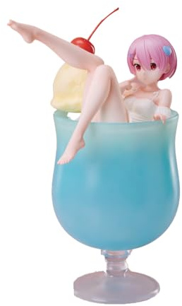 eICOCO Re:Zero -Starting Life in Another World- Ram (Cream Soda Ver.) 1:7 Scale PVC Figure