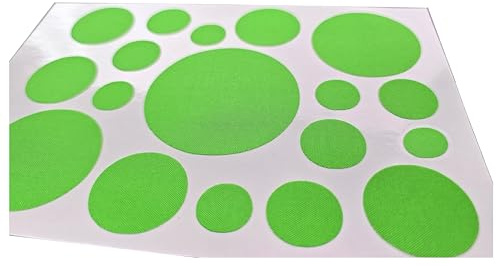 everest 1953 18 Stück x-Repair Patch Selbstklebender Reparatur Aufkleber Kreise Nylon Flicken für Zelte, Rucksack, Markisen, Schlauchboot, Luftmatratze, Daunenjacke Diverse Größen