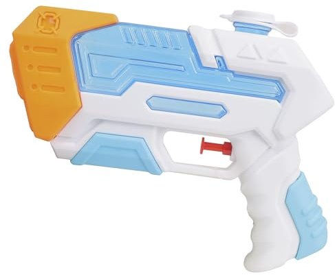BLUE SKY - Pistola ad Acqua - Gioco all'Aperto - 044618 - Colore Casuale - Plastica - 22 cm - Giocattolo per Bambini - Gioco da Spiaggia - Piscina - Spruzzare - Giardino - Estate - 3 anni