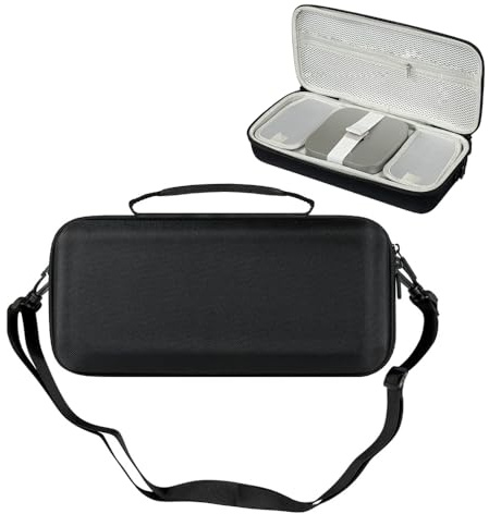 Étui de transport avec sangle pour Mac Mini M4 Pro/M4 2024, sac de rangement de voyage portable, housse de protection rigide, étui à bandoulière pour ordinateur de bureau, clavier, souris, organiseur