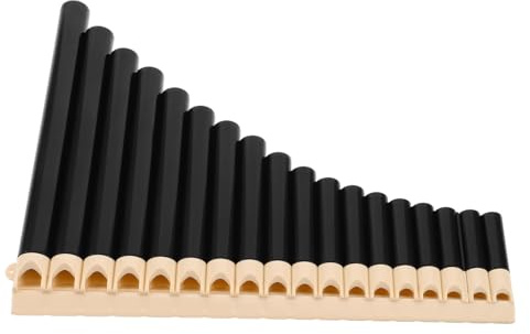 Panflöte 16-rohr für Anfänger und Fortgeschrittene | Abs Material, für Schulorchester und Lernzwecke, Traditionelles Chinesisches Musikinstrument