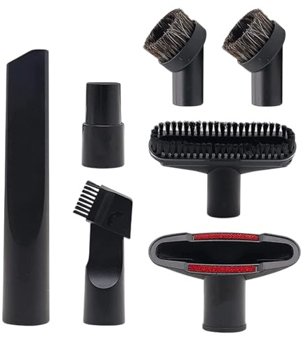 YCSHIPO 7 Pcs Vacuum Accessories Set, Shark Carpet Cleaner Accessories,Vacuum Attachments Hose Adapters for Car Clean Valet Small Spaces(32mm/35mm)