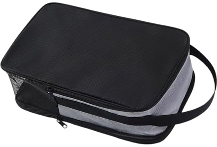 Mehrschichtige Golfschuh Tragetasche, atmungsaktive, wasserdichte Oxford Polyester Organizer Beutel für Fitnessstudio und Tennis, Mehrzwecktasche