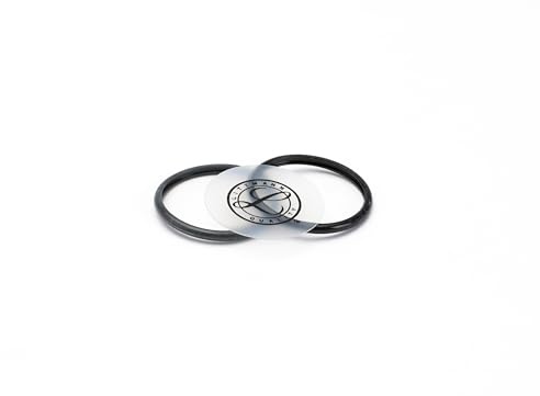 Littmann Ersatzteilset für Classic II Infant, 40013 | Enthält kleine weich abdichtende Ohroliven, Säuglings-Membranbaugruppe, schwarzen und grauen Rand, schwimmende Membran