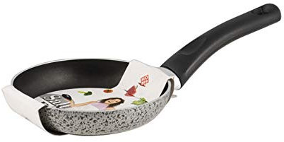 Home Salt N'Pepper Padella in Alluminio, Rivestimento Antiaderente, 14 cm