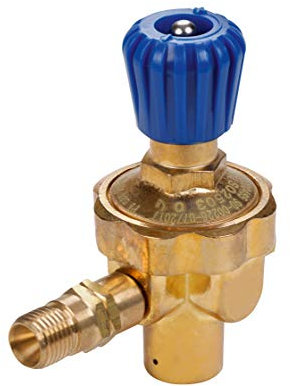 ROTHENBERGER Industrial Sauerstoffdruckminderer 110 bar - M 10x1 - G 1/4 R inkl. Flammenrückschlagventil, 1500000465