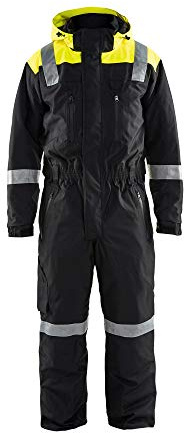 Blaklader 678719779933D96 Winteroverall, Schwarz/Gelb, Größe D96