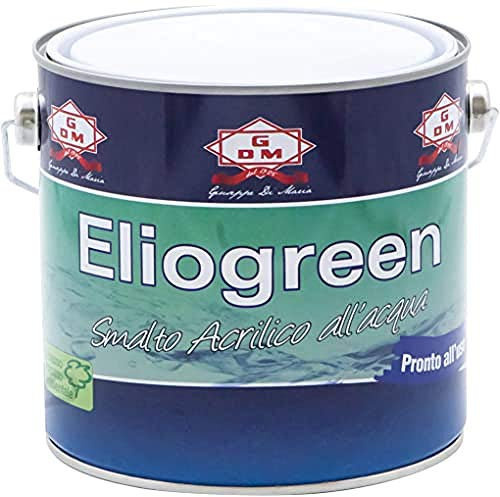 GDM Smalto all'Acqua Lucido, Dekortè (2 Litri, Bianco)