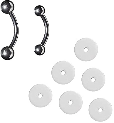 EZ Piercing Notfall Set | Erste Hilfe gegen Wildfleisch und entzündeten Intim Piercings | Anti Wildfleisch Discs & Titan Schmuck (KVH & Christina Piercing)