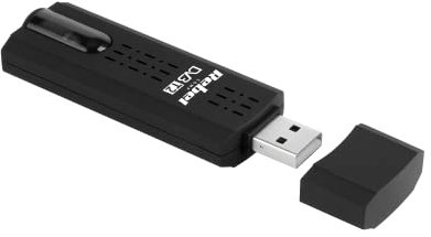 REBEL SINTONIZADOR Comp Digital USB DVB-T2 H.265 HEVC