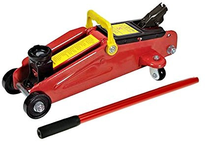 YASTA Cric Per Auto Idraulico Sollevatore 2T Martinetto Elevatore Min 140 mm Max 300 mm Carrello Meccanico Officina 2 Tonnellate