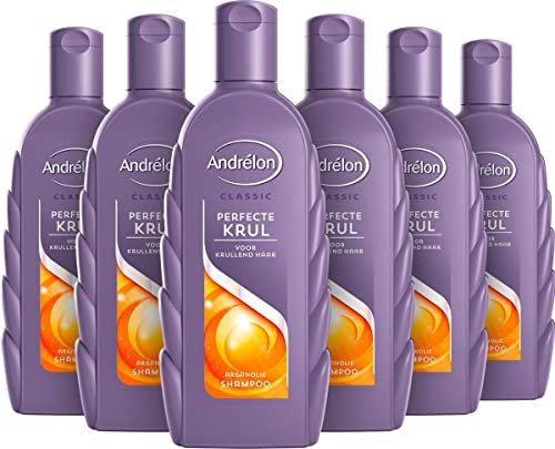 Andrelon Perfect Curl Lot de 6 shampooings pour cheveux bouclés (6 x 300 ml)