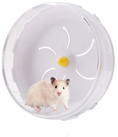 Ruota da Corsa per Criceti, Silenziosa e per Jogging - Esercizi per Piccoli Animali Domestici Come Criceto e Gerbil