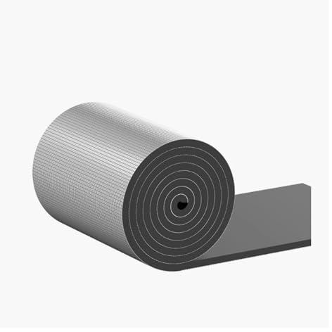 NINHFTDROU Lámina de aislamiento térmico Lámina reflectora for radiador, alfombrilla de espuma autoadhesiva a prueba de sonido for suelos, paredes, lofts, techos y furgonetas, barrera radiante con núc