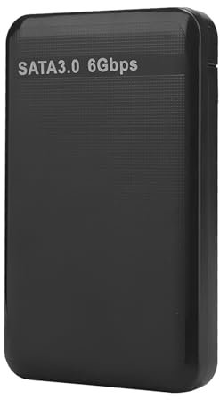 Disco de Disco Duro Disco Duro Externo 1 TB Box Alta Velocidad para XP USB3.0 UASP, Aceleración de UASP en Caja Disco Duro Portátil de 2 TB (Genericdgxv8376ph-01)