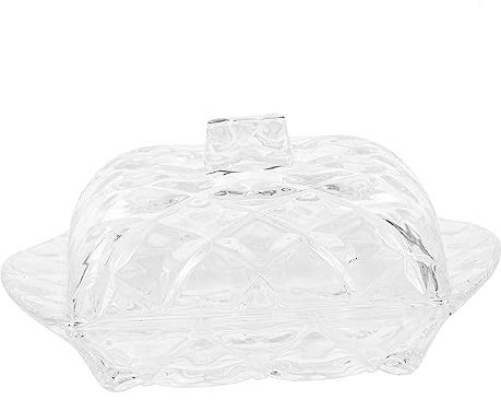 BESTOYARD Glasteller Servierschale Kleine Glasschalen Desserttisch-präsentation Cupcake-ständer Mit Deckel Glasplatte Servierplatte Präsentationsset Für Snacks Obst Desserts Snacks