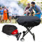BBQ Grill Cover Compatible with For Weber Q2000 Waterproof, Tear Resistant Material