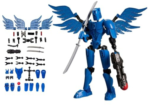 Multi-Joint Movable Robot, Multi-Jointed Movable Action Figure Färgglada