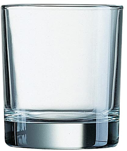 Arc Islande Old Fashioned Tumbler - 300ml 10.5oz (Box 24) | Heavy 93x79mm commercial build reduces bar glassware breakage while boosting cocktail presentation and serving efficiency.