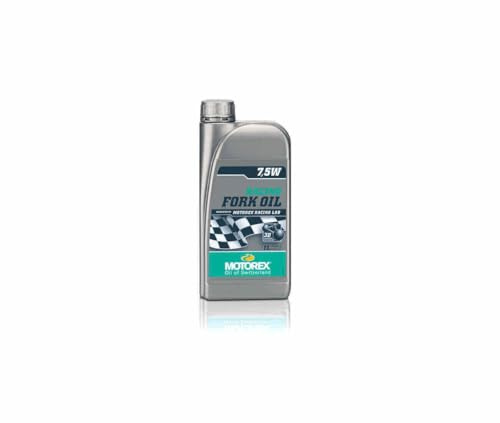 Compatible avec/Remplacement pour HUILE FOURCHE MOTOREX RACING FORK 1 Litre 7.5W / 306408