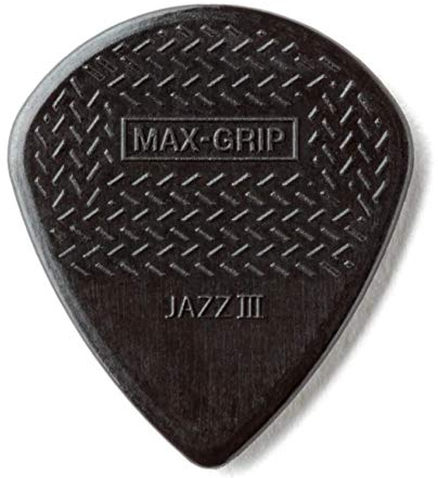 Dunlop Stiffo Jazz III XL Picks, Player's Pack, 6 Stück, schwarz, 1.38 mm