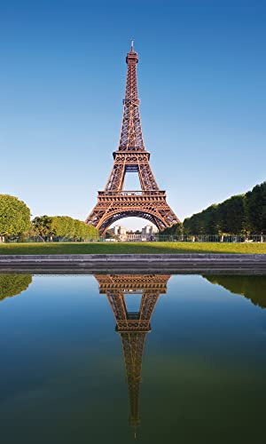 Rasch WTD 848700 Papier peint photo non tissé avec tour Eiffel à Paris, France 2,65 m x 1,59 m