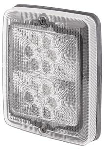 HELLA Rückleuchte - LED - 12V - Einbau/Schraubanschluss - ECE - Lichtscheibenfarbe: transparent - Kabel: 100mm - Stecker: Flachstecker - links/rechts - Menge: 1 - 2SB 013 236-171