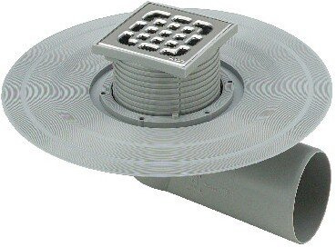 Viega 4943.2 Ablaufventil Balkon Advantix 4943.2 DN70