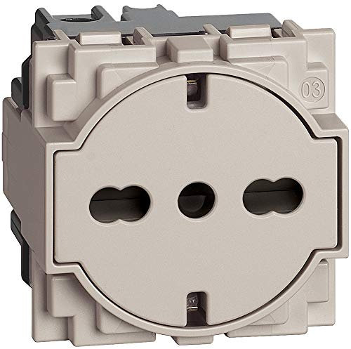 Living Now Presa Flat Trivalente Shuco + Bipasso Sabbia