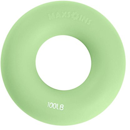 LOVIVER Silikon Handverstärker Greifring Unterarm Fingertrainer