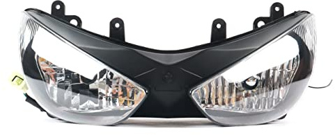 Sportbikefairings Motorbike Headlight Head Light Assembly Head Lamp Headlamp Replacement for Kawasaki 2005 2006 ZX-6R ZX636R Ninja 636 05 06 ZX6R
