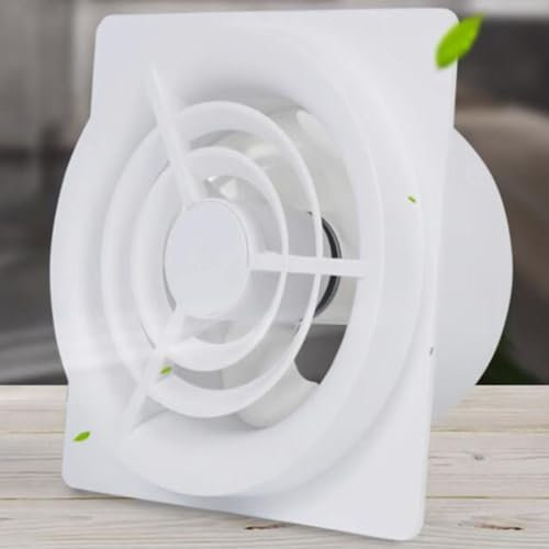 BETAM 6 Bathroom Extractor Fan,Super Quiet Kitchen Exhaust Fan,3 Gear Speed Regulation,250M³/H Wall Mounted Ventilation Fan,for Living Room/Bedroom/Office,B