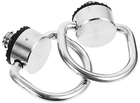 TINEASUR 2pezzi Vite Per Treppiede in Anello Vite Per Piastra Di Montaggio Compatibili Fotocamere e Accessori Facile Installazione Cacciavite o Mano Per Treppiedi Monopiedi e Attrezzature