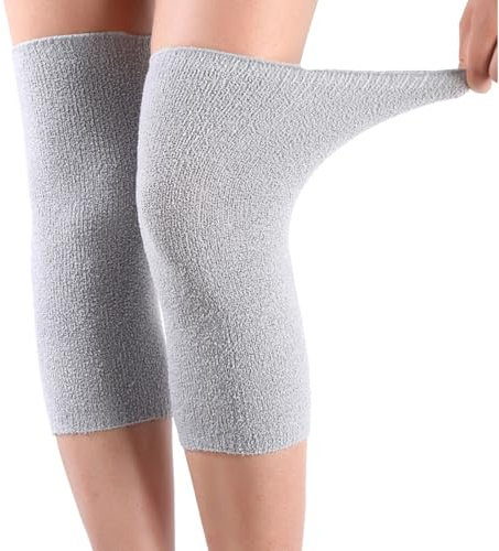 NHPY 1 Paar Kniewärmer Damen, Knieschoner Tanzen, Gelenkwärmer Knie, Winter Kniewärmer für Damen Herren Dicke Kniebandage Warme Rutschfest