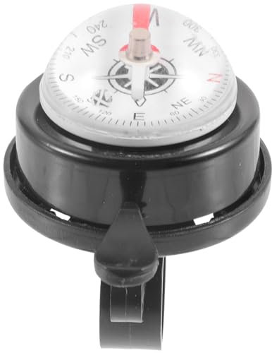 KOMBIUDA Bicycle Bell Quad Glocke Zughupe Für Fahrrad Flyer Fahrradlichter Lufthörner Fahrradklingel Fahrradkompass Klingeln Glücksreitglocke Clown-Horn Fahrradzubehör Rennrad Legierung Black Klingel