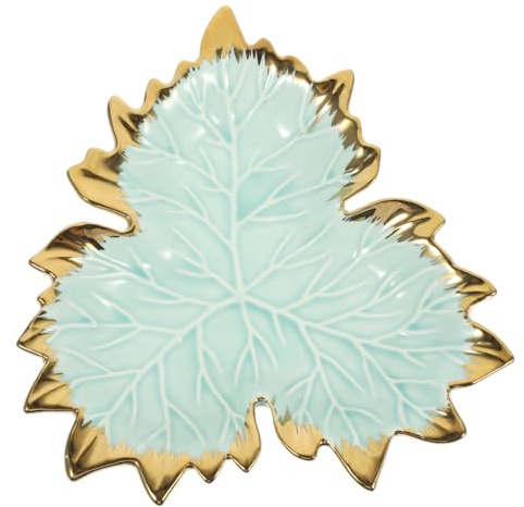 OATIPHO Panier à Baies Céramique Plateau à Bibelots Élégant Assiette à Bijoux Pratique Plat à Bagues Délicat Pour Maison