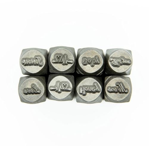 Lot de 8 burins en métal polyvalents pour la fabrication de bijoux et la sculpture