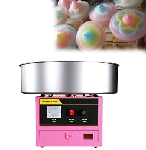 GYKOZY 980W Commercial Cotton Candy Machine, Professional Cotton Candy Maker, Electric Candy Floss Maker