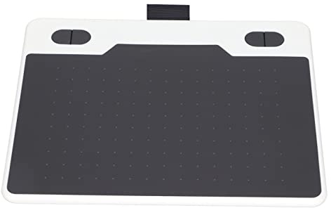 BONKZEBU Tavoletta Grafica Digitale Tecnologia di Induzione Elettromagnetica Wireless per Designer Creativi - Area di Rilevamento 155 Mm/6,1. (Bianca)